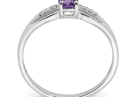 Sterling Silver Rings Style QR7064FEB - Classique Jewelry Inc.