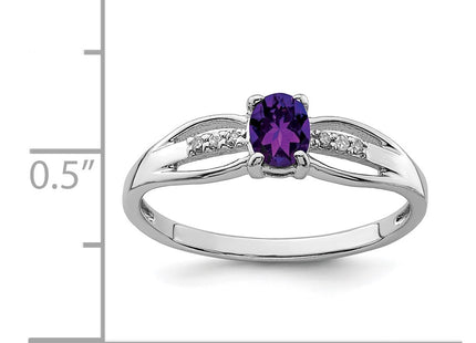Sterling Silver Rings Style QR7064FEB - Classique Jewelry Inc.