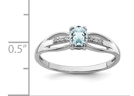 Sterling Silver Rings Style QR7064MAR - Classique Jewelry Inc.