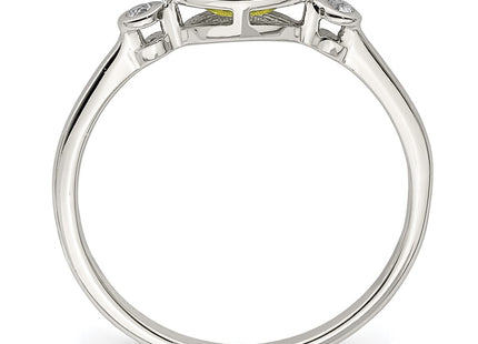Sterling Silver Rings Style QR7065AUG - Classique Jewelry Inc.