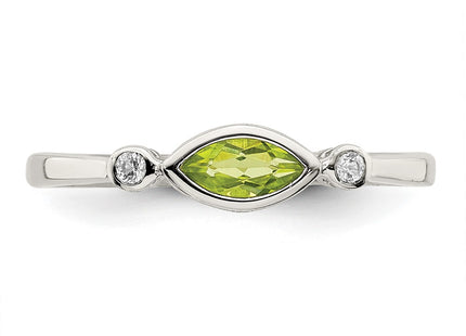 Sterling Silver Rings Style QR7065AUG - Classique Jewelry Inc.