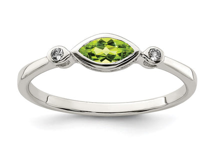 Sterling Silver Rings Style QR7065AUG - Classique Jewelry Inc.