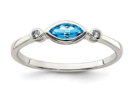 Sterling Silver Rings Style QR7065DEC - Classique Jewelry Inc.