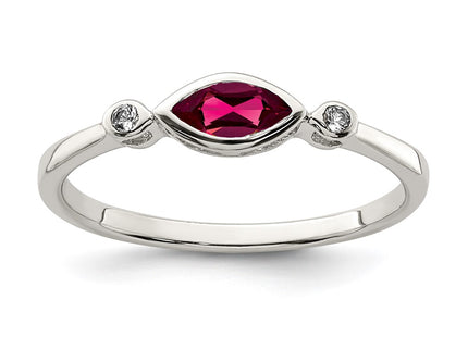 Sterling Silver Rings Style QR7065JUL - Classique Jewelry Inc.
