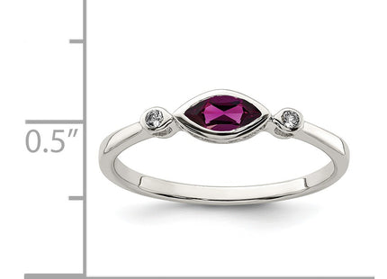 Sterling Silver Rings Style QR7065JUN - Classique Jewelry Inc.