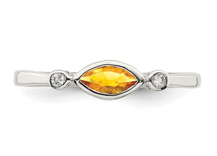 Sterling Silver Rings Style QR7065NOV - Classique Jewelry Inc.