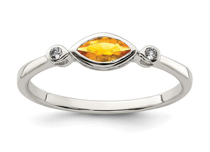 Sterling Silver Rings Style QR7065NOV - Classique Jewelry Inc.