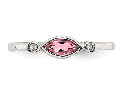 Sterling Silver Rings Style QR7065OCT - Classique Jewelry Inc.