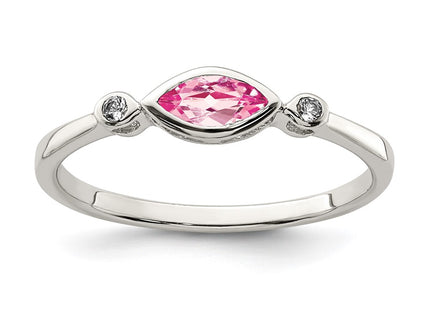 Sterling Silver Rings Style QR7065OCT - Classique Jewelry Inc.