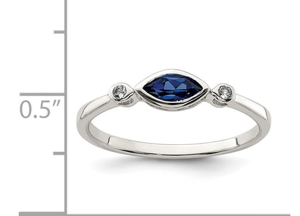 Sterling Silver Rings Style QR7065SEP - Classique Jewelry Inc.