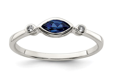 Sterling Silver Rings Style QR7065SEP - Classique Jewelry Inc.