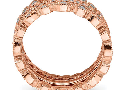 Sterling Silver Rings Style QR7114 - Classique Jewelry Inc.