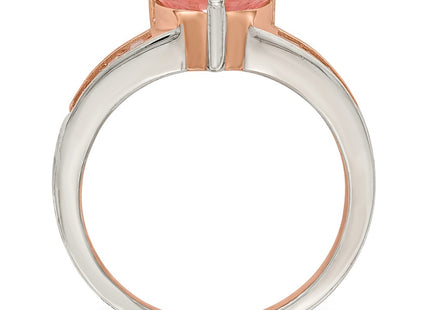 SS/Rose Plated Rings Style QR7127 - Classique Jewelry Inc.
