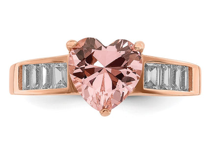 SS/Rose Plated Rings Style QR7127 - Classique Jewelry Inc.