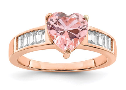 SS/Rose Plated Rings Style QR7127 - Classique Jewelry Inc.