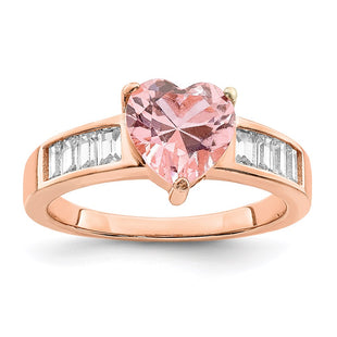 SS/Rose Plated Rings Style QR7127 - Classique Jewelry Inc.