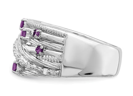 Sterling Silver Rings Style QR7133 - Classique Jewelry Inc.