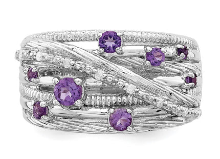 Sterling Silver Rings Style QR7133 - Classique Jewelry Inc.