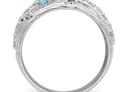 Sterling Silver Rings Style QR7134 - Classique Jewelry Inc.