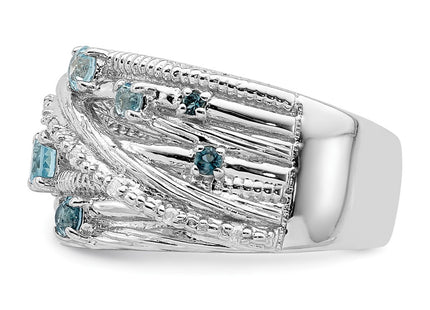 Sterling Silver Rings Style QR7134 - Classique Jewelry Inc.