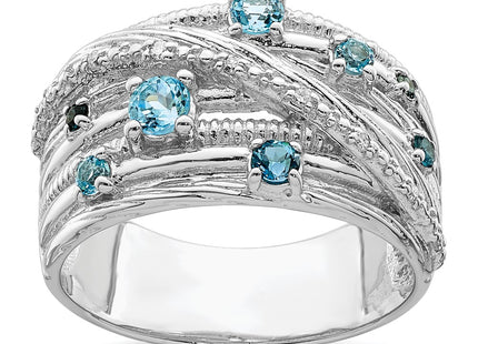Sterling Silver Rings Style QR7134 - Classique Jewelry Inc.