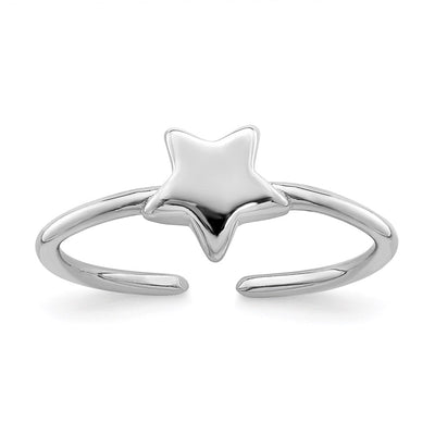 Sterling silver star ring