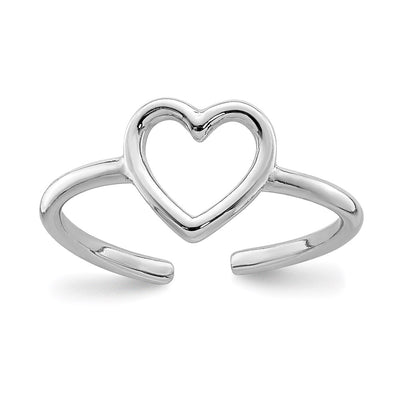 Sterling silver heart ring