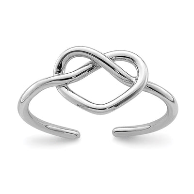 Sterling silver heart ring
