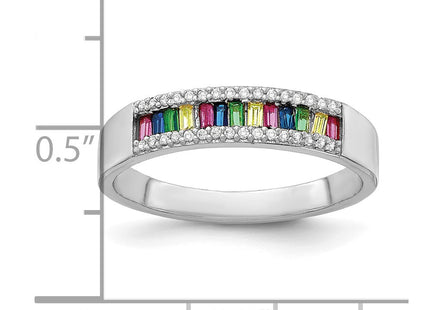 Sterling Silver Rings Style QR7172 - Classique Jewelry Inc.