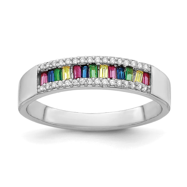 Sterling Silver Rings Style QR7172 - Classique Jewelry Inc.
