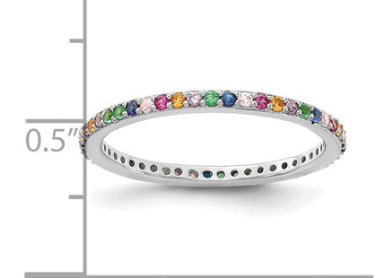 Sterling Silver Rings Style QR7173 - Classique Jewelry Inc.