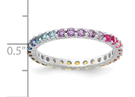 Sterling Silver Rings Style QR7174 - Classique Jewelry Inc.