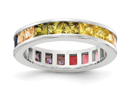 Sterling Silver Rings Style QR7176 - Classique Jewelry Inc.