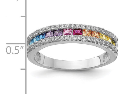 Sterling Silver Rings Style QR7177 - Classique Jewelry Inc.