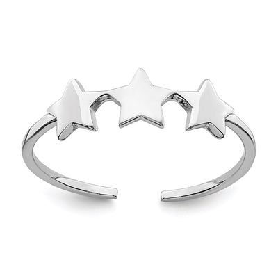 Sterling silver star ring