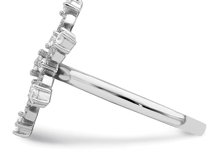 Sterling Silver Rings Style QR7195 - Classique Jewelry Inc.