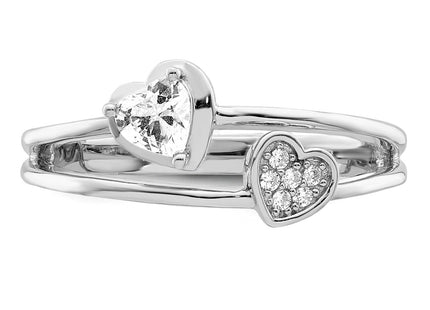 Sterling Silver Rings Style QR7205 - Classique Jewelry Inc.