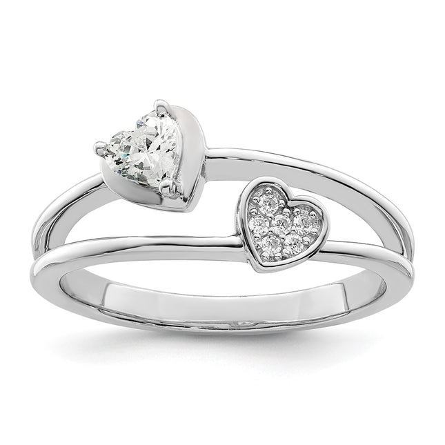 Sterling Silver Rings Style QR7205 - Classique Jewelry Inc.