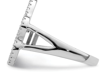 Sterling Silver Rings Style QR7218 - Classique Jewelry Inc.