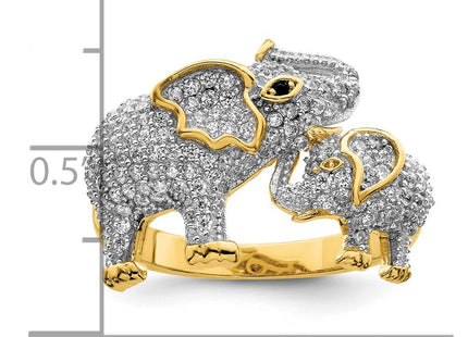 Sterling Silver Rings Style QR7223 - Classique Jewelry Inc.