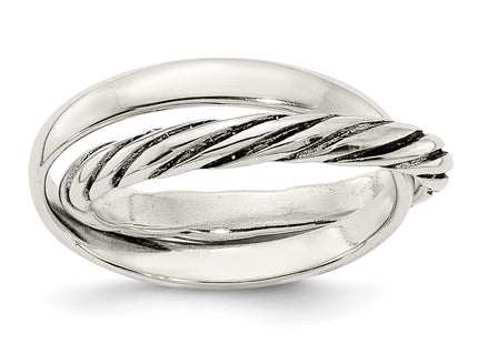 Sterling Silver Rings Style QR7236 - Classique Jewelry Inc.
