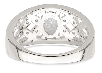 Sterling Silver Rings Style QR7249 - Classique Jewelry Inc.