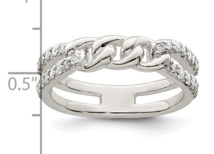Sterling Silver Rings Style QR7274 - Classique Jewelry Inc.