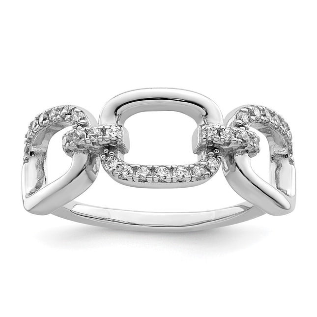 Sterling Silver Rings Style QR7277 - Classique Jewelry Inc.