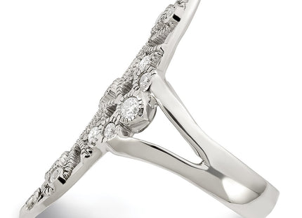 Sterling Silver Rings Style QR7278 - Classique Jewelry Inc.