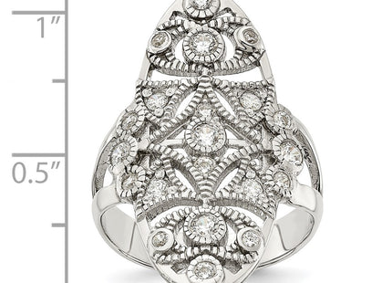 Sterling Silver Rings Style QR7278 - Classique Jewelry Inc.