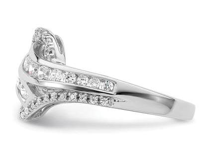 Sterling Silver Rings Style QR7286 - Classique Jewelry Inc.