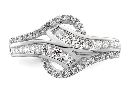 Sterling Silver Rings Style QR7286 - Classique Jewelry Inc.