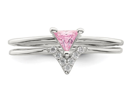 Sterling Silver Rings Style QR7288 - Classique Jewelry Inc.
