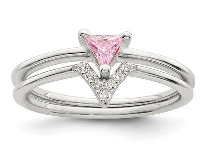 Sterling Silver Rings Style QR7288 - Classique Jewelry Inc.